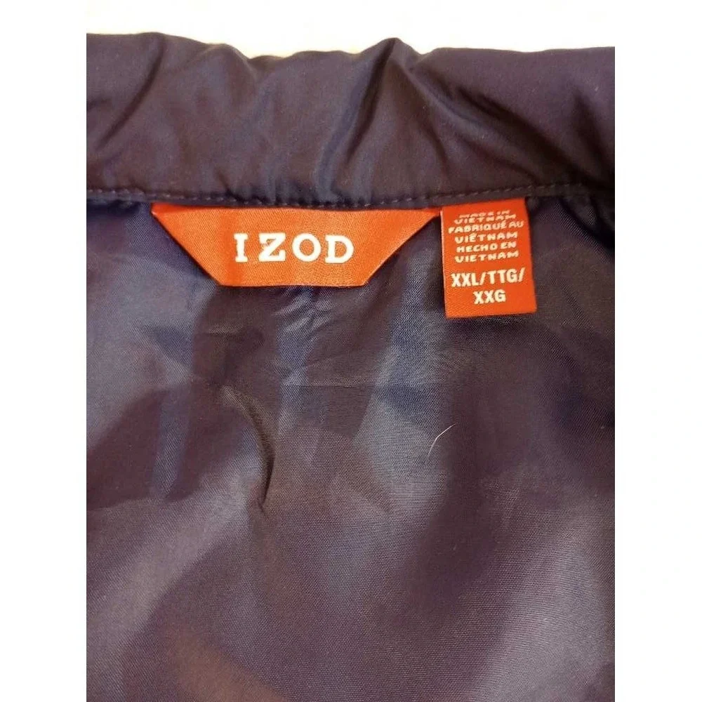 IZOD Red Blue Puffer Vest Lightweight Jacket Gorpcore XXG XXL‎